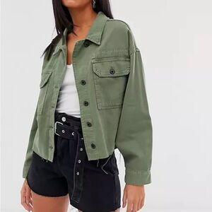 All Saints Morten Shirt Jacket (Sz M/L)